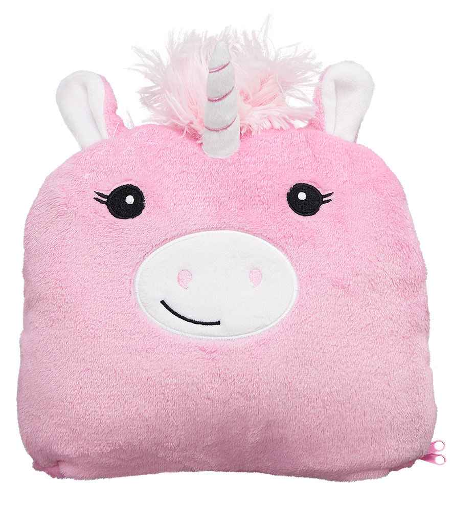 Character Cushion Hooded Blanket