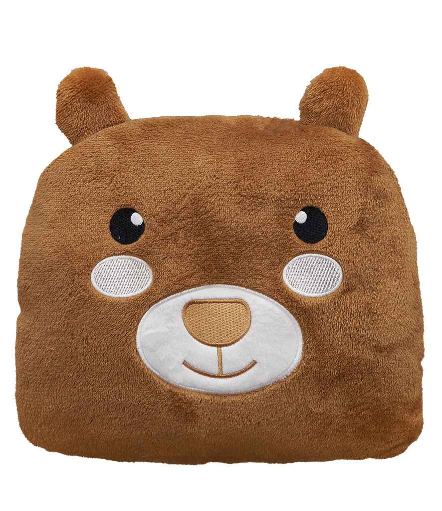 Character Cushion Hooded Blanket