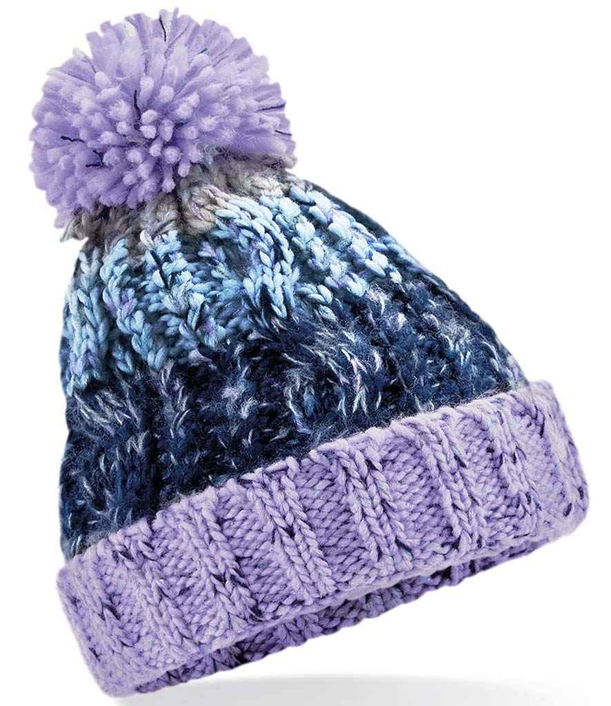 Junior Corkscrew Pom Pom Beanie