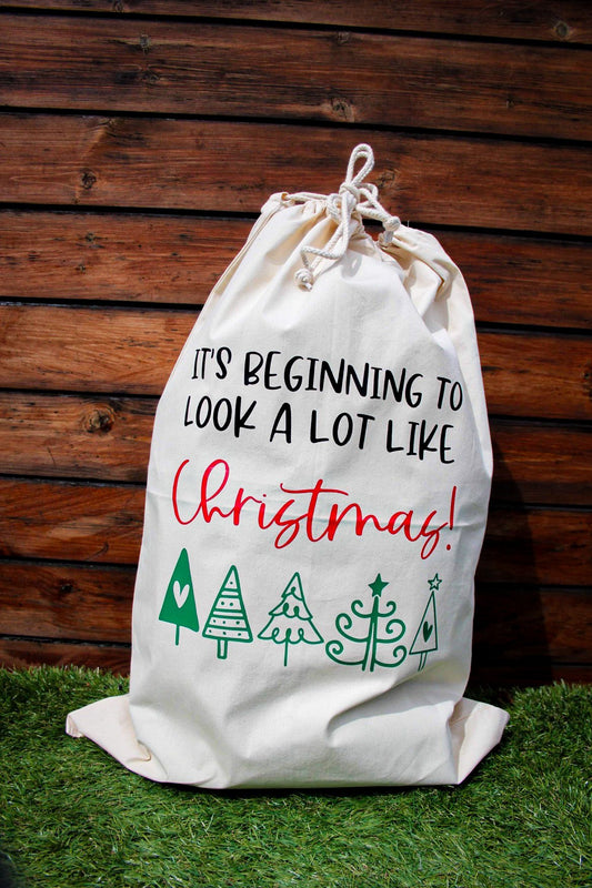 It’s Looking Like Christmas - Christmas Sack