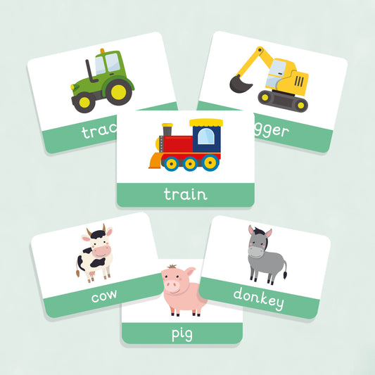 Farm Animal & Transport Flashcards